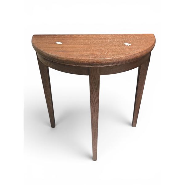 Semi Round End Table, H28" x W26"