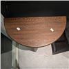 Image 2 : Semi Round End Table, H28" x W26"