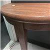 Image 4 : Semi Round End Table, H28" x W26"