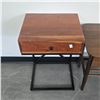 Image 3 : Single Drawer Wood Side Table (18x15x26.5) - RV: $195