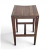 Image 1 : Brown Wood Stool (30in H) - RV: $145