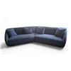 Image 1 : Moe's Fraser 2 Piece Modular Sofa Deep Blue - RV $5,498 - 128in x 34.29in x 31.5in