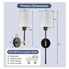 Image 2 : BNIB - 5-Boxes Depuley Wall Sconces (WS-FNW30-60-NE)