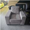 Image 2 : Light Beige Lounge Chair (W36")
