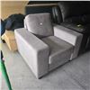 Image 4 : Light Beige Lounge Chair (W36")