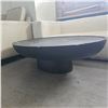 Image 3 : Modern Coffee Table Black, H13" x W47" - some scratches and chips