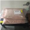 Image 2 : 3-Pcs New Moe's Sheepskin Pink Rectangular Pillow, RV: $129 Each (XU-1001-33)