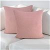 Image 1 : 4-Pcs New Moe's 22" Pink Decorative Cushion, RV: $137 Each  (XU-1026-33)