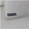 Image 3 : Group of 2 - Article Beige Velour Throw Pillows