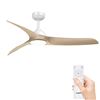 Image 1 : BNIB - TAVZAKE 56" Ceiling Fans White - RV $159.99 - with Light and Remote Control