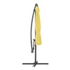 Image 2 : BNIB - CorLiving 9.5ft UV-Resistant Offset Patio Umbrella in Yellow - Model: PPU-411-U