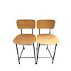 Image 1 : Pair of Modern Oak Bar Stools