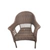 Image 1 : Contemporary Woven All Weather Wicker Armchair
