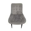 Image 1 : Grey Velvet Dining Chair, RV: $225