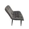 Image 2 : Grey Velvet Dining Chair, RV: $225