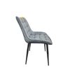Image 2 : Modern Tufted Velvet Dining Chair - RV $245