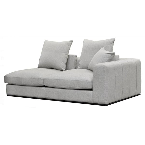 BNIB - LH Home Sullivan Sectional RHF Sofa - Alba Stone, RV: $3,948.75 CAD (DAV013-RHF-SOFA) - 87 x 