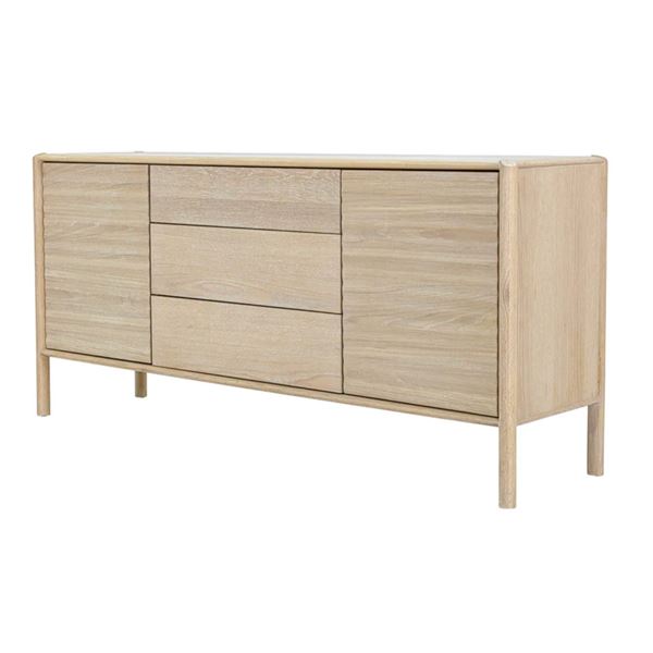 BNIB - LH Home Runway Sideboard - Light Oak, RV: $2,652.75 CAD (RUN003B) - 66.9 x 17.7 x 31.5 in.