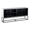 Image 1 : BNIB - LH Home Caged Sideboard - White Centre (Limited Edition), RV: $2,517.75 CAD (ARC-SHA-74-WT) -