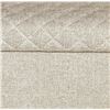 Image 4 : BNIB - LH Home Reece Storage Ottoman - Tan, RV: $596.25 CAD (REC024-TAN) - 19.7 x 19.7 x 18.9 in.