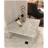 Image 2 : BNIB - Enzo Square Coffee Table - Made in Italy - 39.37"x 39.37" x16.53" H - MSRP $3,790