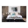 Image 1 : BNIB - King Size Leigh Designer Bed - approx. 93in x 85in x 44in H - MSRP $7,900