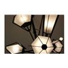Image 2 : BNIB - The Rock Matt Black 6 Head Ceiling Light Fixture - MSRP $6,780
