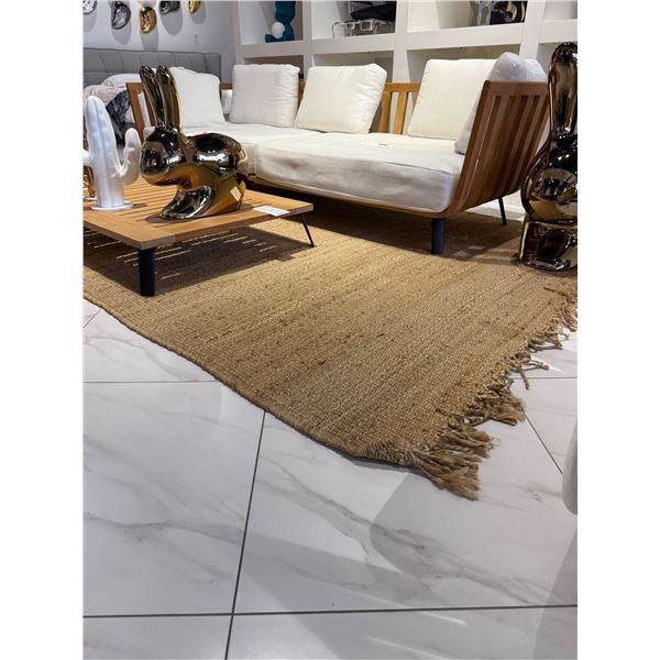 BNIB - 100% Hemp Outdoor Rug by Ark Interiors - 128" x 78" - MSRP $860