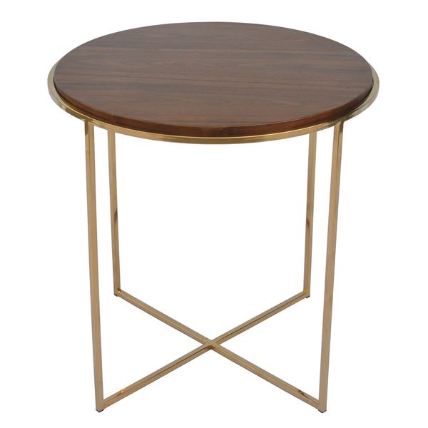 BNIB - Set of 2 Alpha End Tables -  MSRP $529 each ($1,058 for the set) - approx. 20in Dia x 20in H