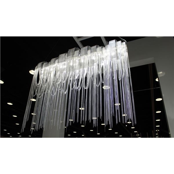 BNIB - Water Falls Ceiling Light - MSRP $6,950 - approx. 52.96″ x 11.81″ x 78[x=#8