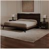 Image 5 : BNIB - Moe's Madagascar Platform Bed - King - Dark Brown - Msrp $2949 - UH-1007-20-0 - 92"W x 89"D x