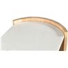 Image 4 : BNIB - Moes - Dala Console Table Natural - MSRP $1,749 - JD-1046-24-0 - 50" W x 50" D x 31" H