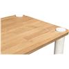 Image 6 : BNIB - Moes - Century Dining Table Natural - MSRP $3,750 - JD-1049-18-0 - 88" W x 42" D x 30" H
