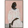Image 1 : BNIB - Moes - Honor Framed Painting - MSRP $259 - JQ-1072-37 - 24" W x 1.5" D x 36" H
