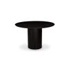 Image 2 : BNIB - Moes - Povera Round Dining Table Black - MSRP $1,999 - JD-1059-02-0 - 48" W x 48" D x 30" H