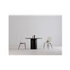 Image 4 : BNIB - Moes - Povera Round Dining Table Black - MSRP $1,999 - JD-1059-02-0 - 48" W x 48" D x 30" H