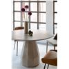 Image 3 : BNIB - Moes - Templo Round Dining Table - Antique White - MSRP $2,199 - JK-1010-18-0 - 47" W x 47" D
