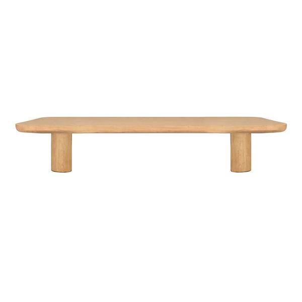BNIB - Moes - Anders Dining Bench - Large - Natural - MSRP $1,399 - PP-1026-24 - 87" W x 16" D x 18"