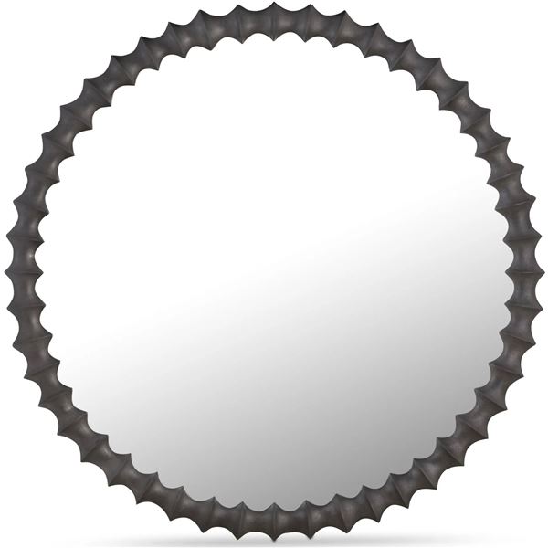 BNIB - Moe's - Whitby Mirror - Black - MSRP $989.00 - Item # QK-1029-02 - 36" W x 1" D x 36" H