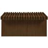 Image 3 : BNIB - Moe's Fletcher Outdoor Coffee Table - Brown - Msrp $2849 - TA-1019-03 - 32"W x 50"D x 15"H