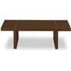Image 4 : BNIB - Moe's Fletcher Outdoor Coffee Table - Brown - Msrp $2849 - TA-1019-03 - 32"W x 50"D x 15"H