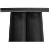 Image 4 : BNIB - Moe's Mono Dining Table - Black - Msrp $2099 - VH-1017-02-0 - 47"W x 47"D x 30"H