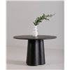 Image 6 : BNIB - Moe's Mono Dining Table - Black - Msrp $2099 - VH-1017-02-0 - 47"W x 47"D x 30"H