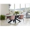 Image 5 : BNIB - Moe's Edge Dining Table - Small - Msrp $2299 - UH-1018-29-0 - 84"L x 40"W x 30"H