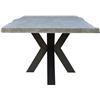Image 3 : BNIB - Moe's Edge Dining Table - Small - Msrp $2299 - UH-1018-29-0 - 84"L x 40"W x 30"H