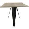Image 5 : BNIB - Moe's Bird Dining Table - Msrp $3349 - VE-1068-24-0 - 88"L x 38"W x 30"H