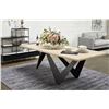 Image 3 : BNIB - Moe's Bird Dining Table - Msrp $3349 - VE-1068-24-0 - 88"L x 38"W x 30"H