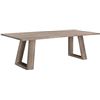Image 2 : BNIB - Moe's Tanya Dining Table - Rectangular - Msrp $2399 - VE-1076-29-0 - 98"L x 40"W x 30"H