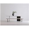 Image 3 : BNIB - Moe's Evans Dining Table - Msrp $3349 - VE-1085-18-0 - 94"L x 38"W x 30"H