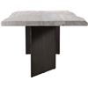 Image 5 : BNIB - Moe's Evans Dining Table - Msrp $3349 - VE-1085-18-0 - 94"L x 38"W x 30"H